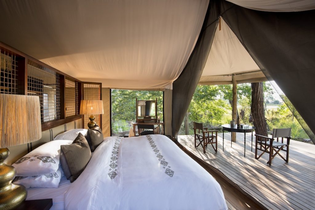 andBeyond Nxabega Okavango Tented Camp - Bedroom
