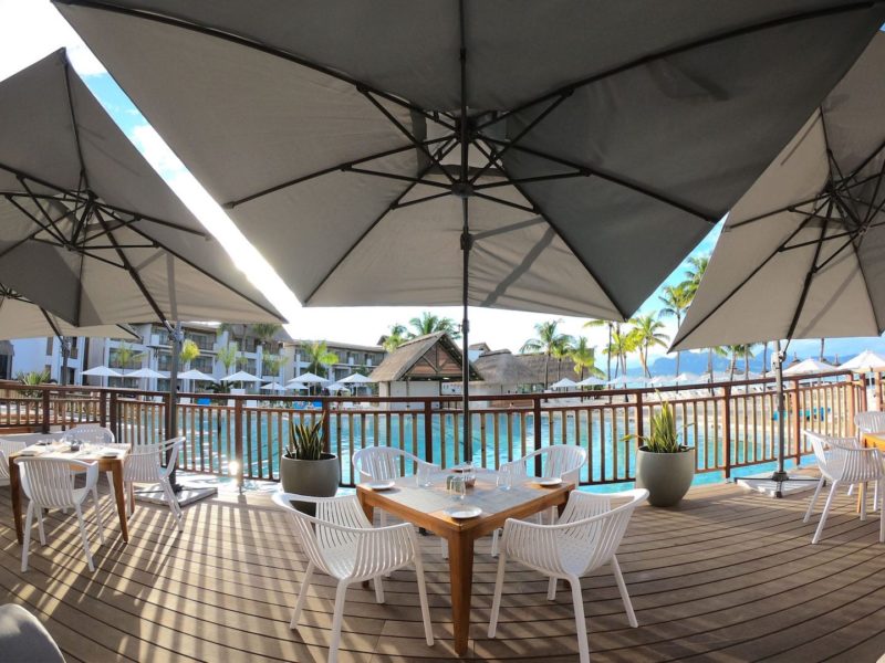 Preskil Resort & Spa - Pool Dining Area