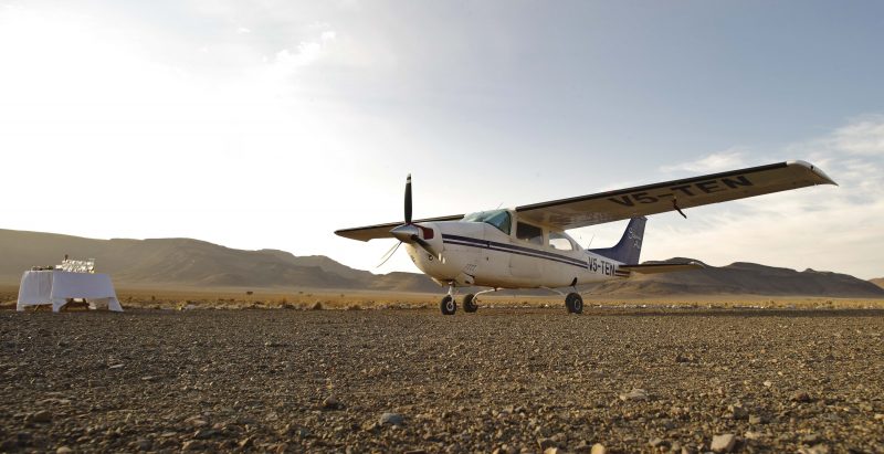 Sossusvlei Desert Lodge - Plane Journey