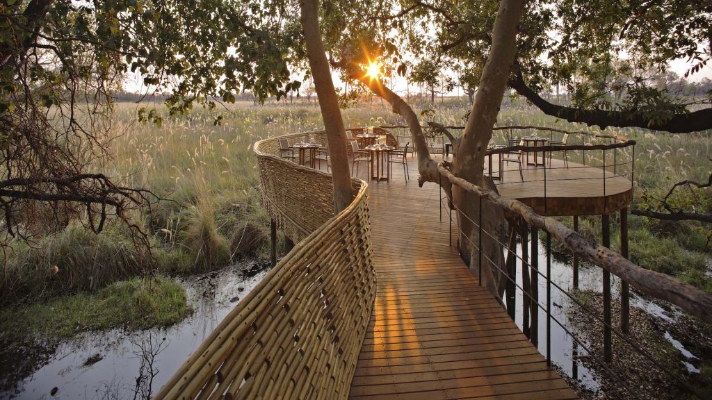 andBeyond Sandibe Okavango Safari Lodge - Outside Area