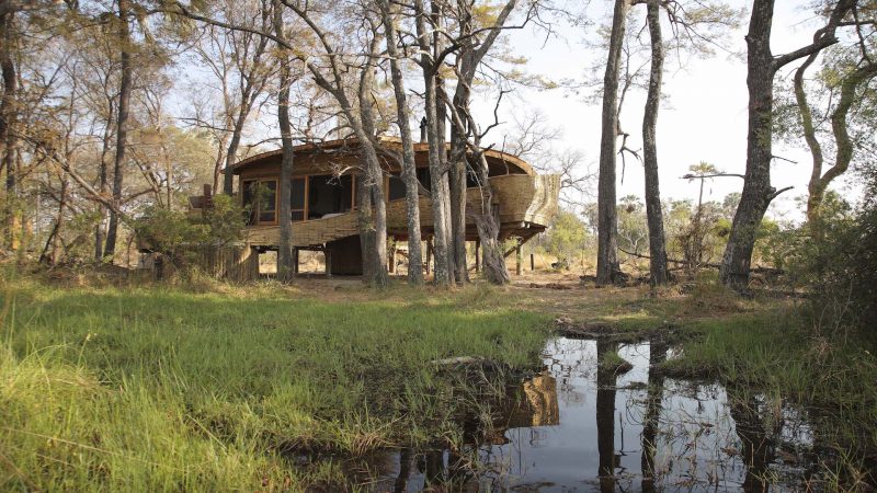 andBeyond Sandibe Okavango Safari Lodge - Exterior View