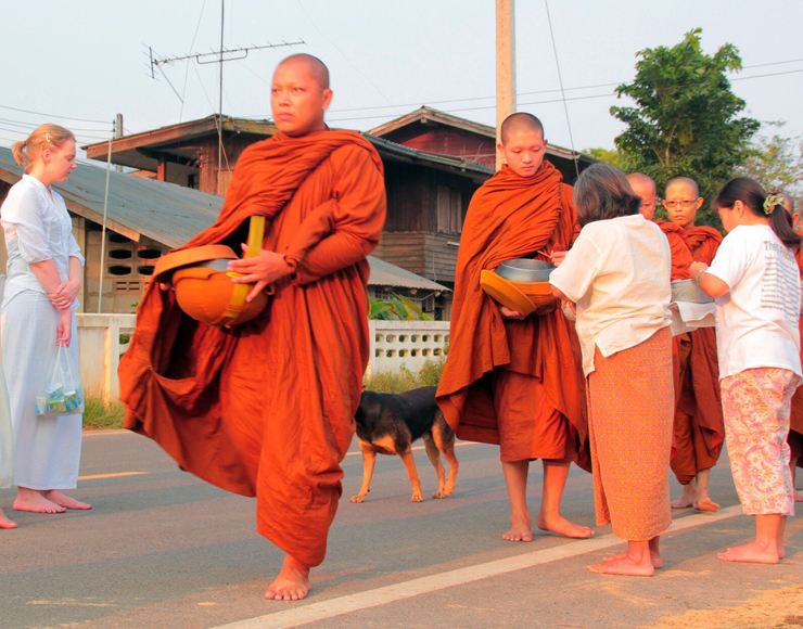 Meet Monks in Thailand
