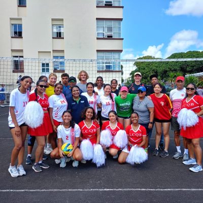 Volleyball Coaching and Playing Project in Mauritius