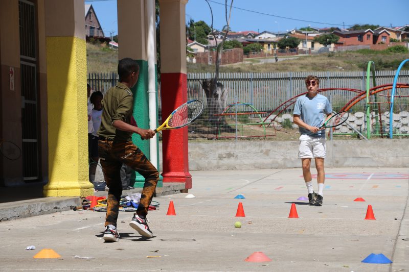 tennis coaching, volunteering in south africa