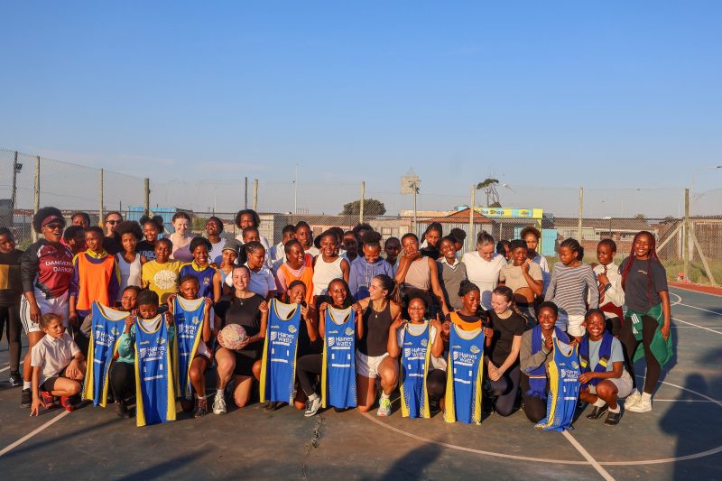 Ellie Ervine x Bath Netball donations south africa