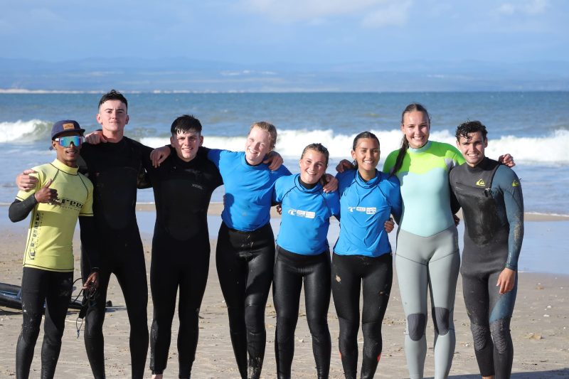 surfing in south africa
