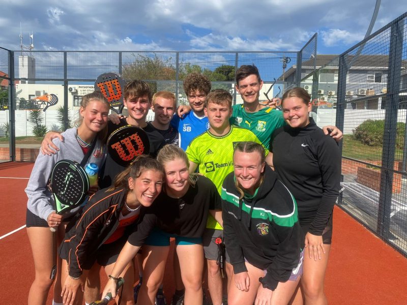 playing padel in south africa